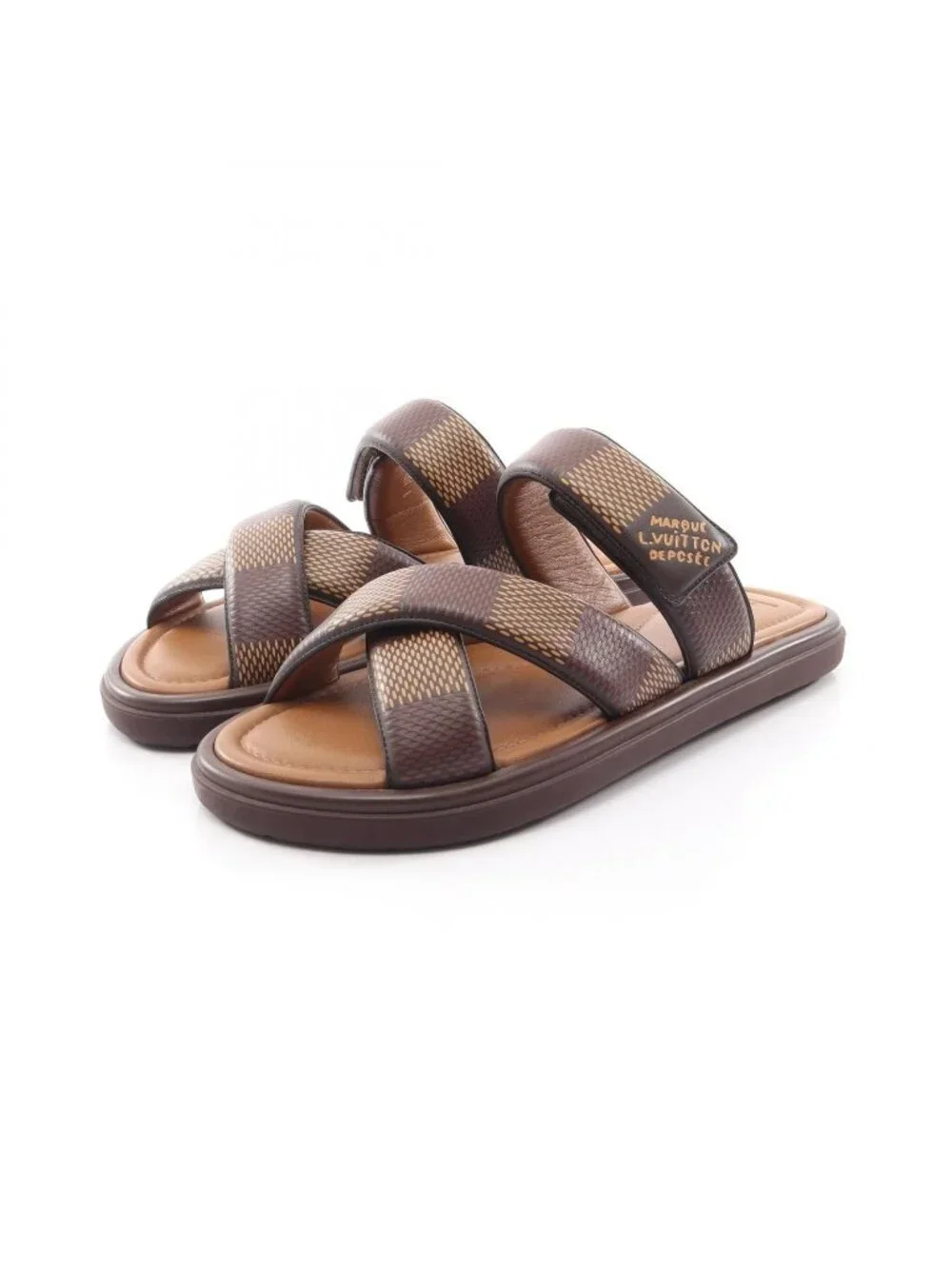 Louis Vuitton Sandals LV Venice Line Damier Leather
